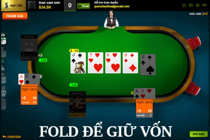 Hiểu về khái niệm “fold để giữ vốn”