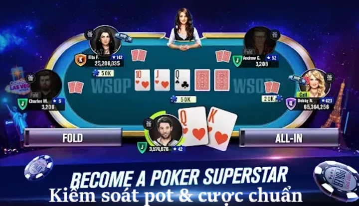 Kiểm soát pot & cược chuẩn là gì?