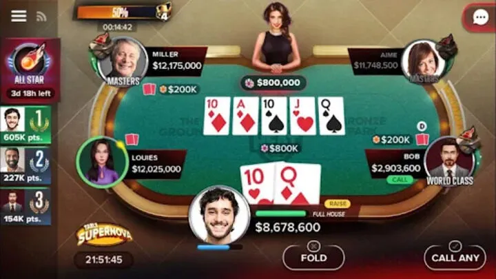 Luật chơi mở rộng trong Poker