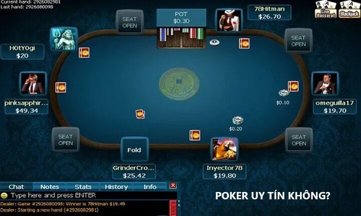 Cách xác định địa chỉ chơi Poker uy tín 