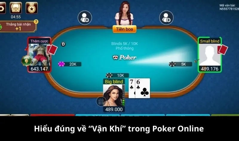 Hiểu đúng về “Vận Khí” trong Poker Online