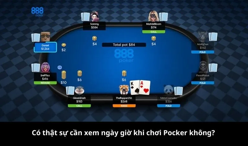 Poker là game xác suất – chơi poker có cần xem ngày giờ không?