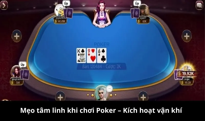 Mẹo tâm linh khi chơi Poker – Kích hoạt vận khí