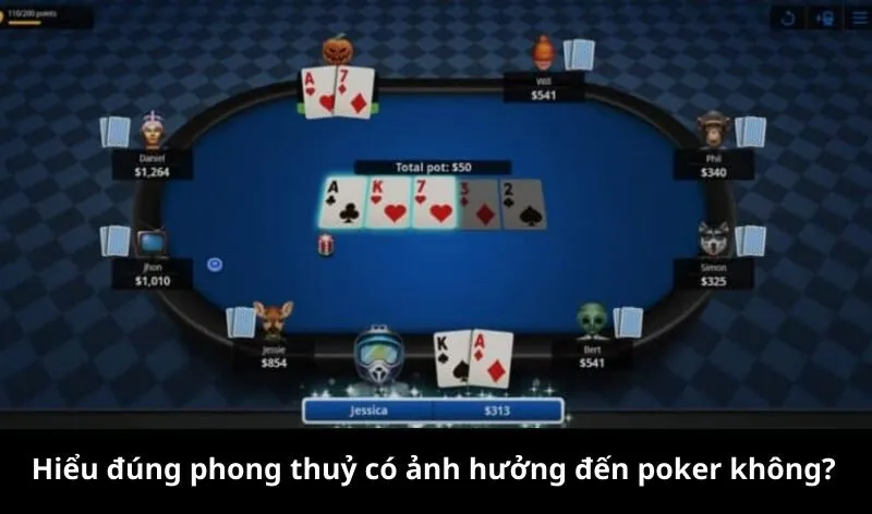 Yếu tố phong thủy được người chơi áp dụng thế nào?