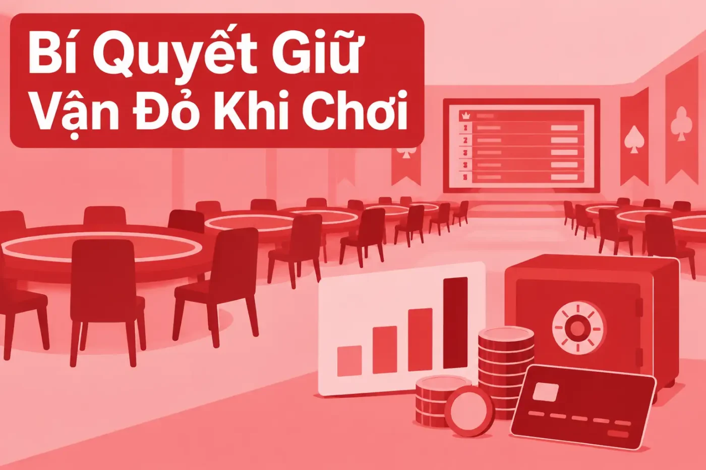 Bí quyết giữ vận đỏ khi chơi poker để duy trì chuỗi thắng