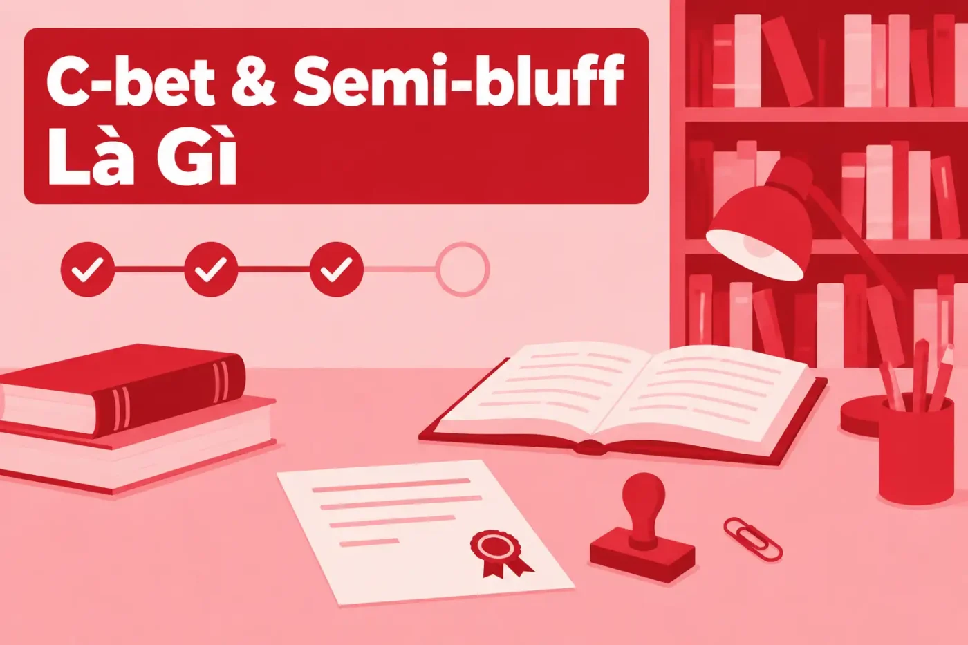 C-bet & semi-bluff là gì