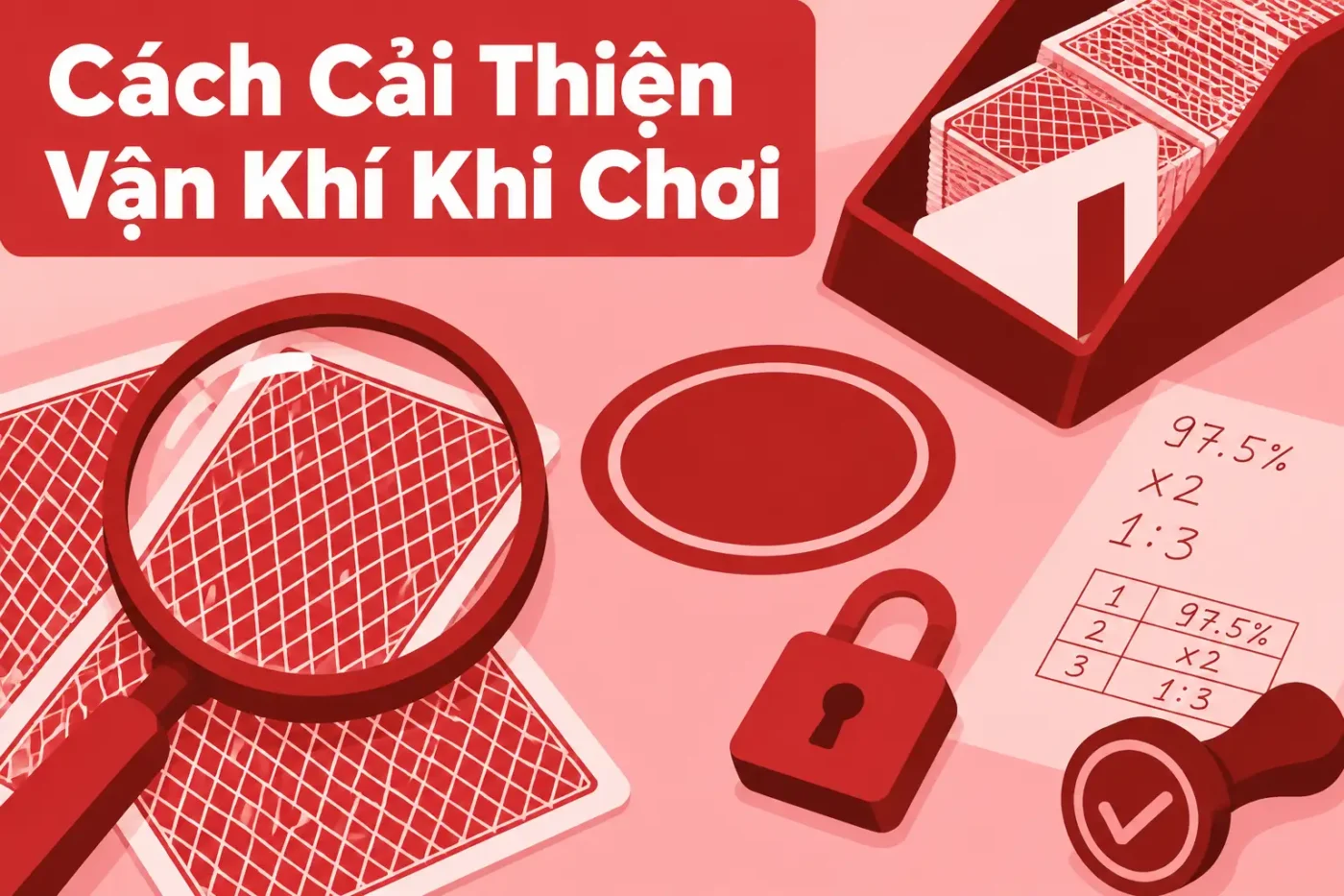 Cách cải thiện vận khí khi chơi Poker online