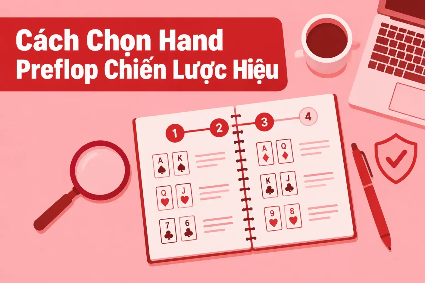 Cách chọn hand preflop chiến lược hiệu quả đi đến thành công