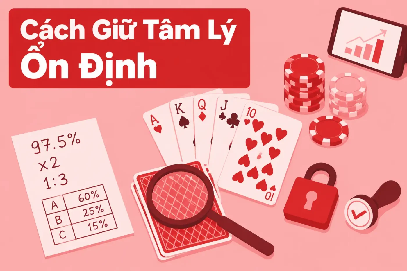 Cách giữ tâm lý ổn định khi chơi poker