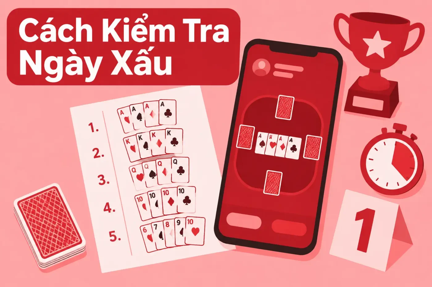 Cách kiểm tra ngày xấu trước khi chơi poker như thế nào