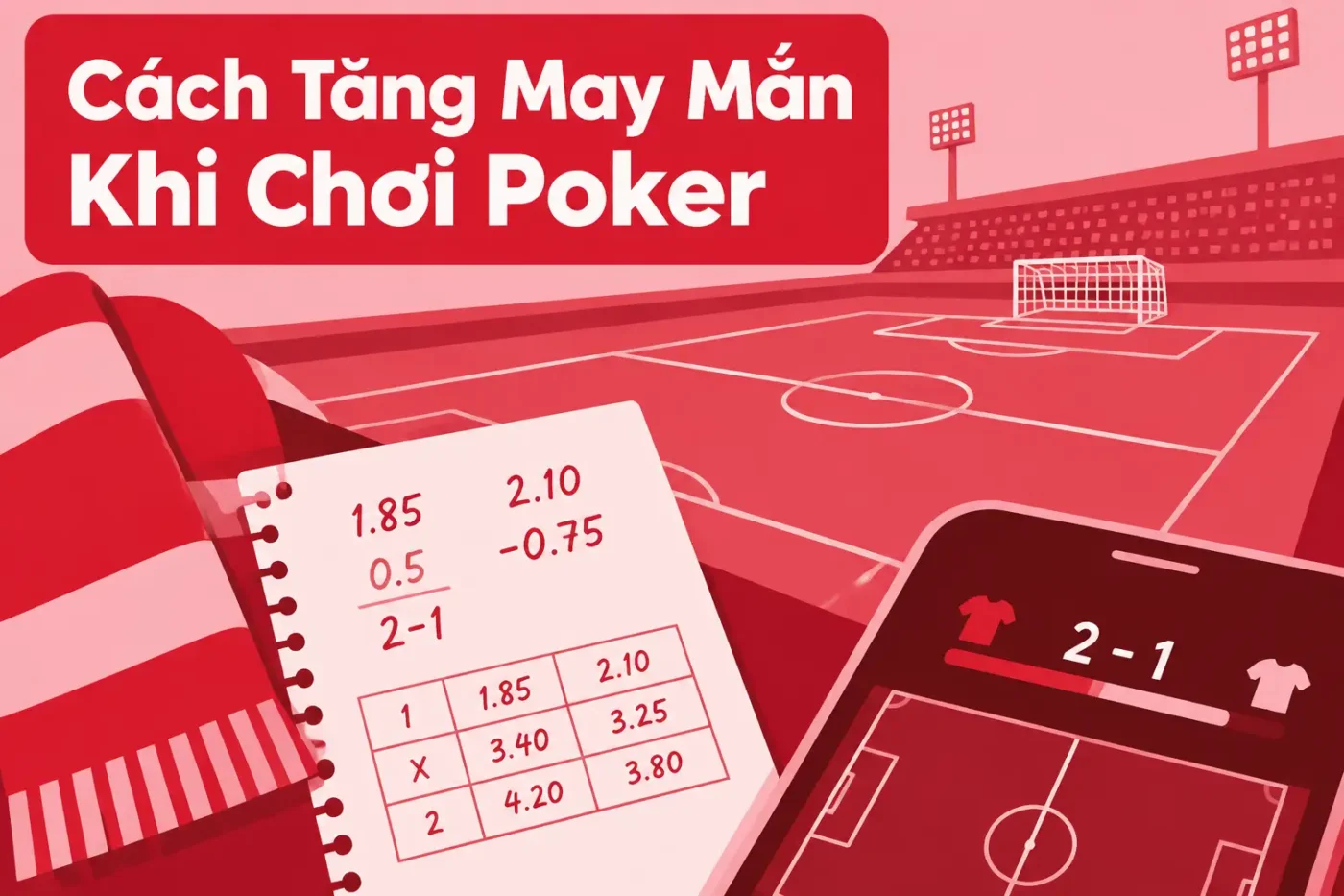 Cách tăng may mắn khi chơi poker online và nâng cao tỷ lệ thắng