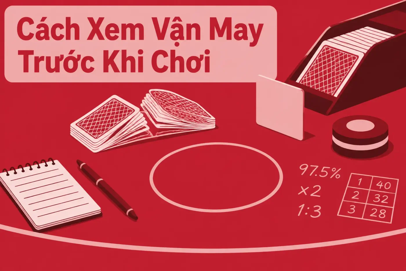 Cách xem vận may trước khi chơi Poker
