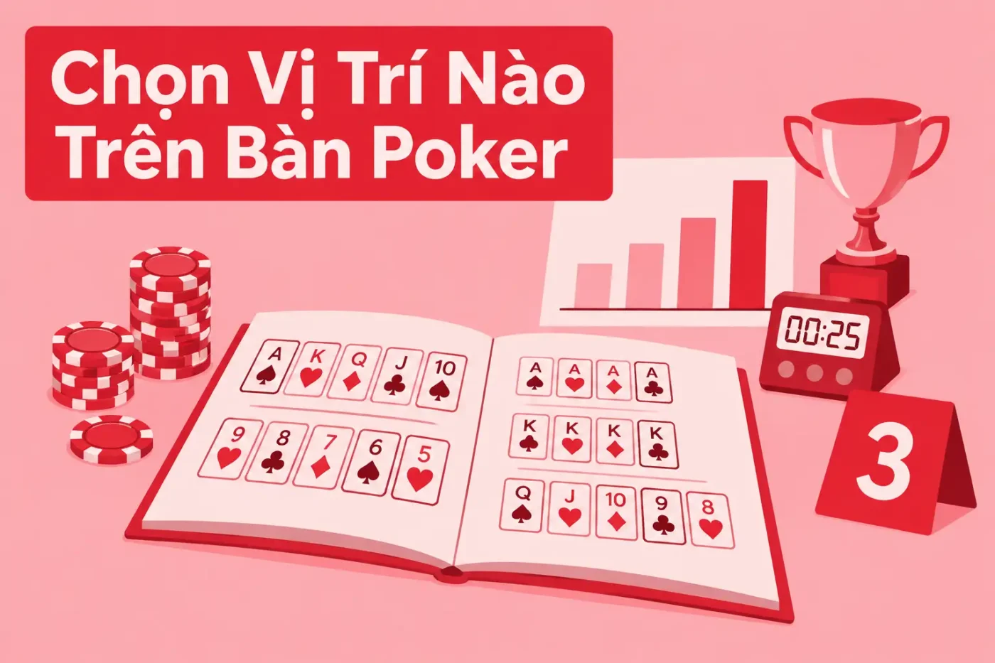 Chọn vị trí nào trên bàn poker hợp phong thủy để tăng lợi thế khi chơi