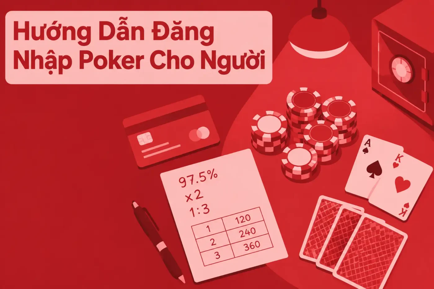Hướng Dẫn Đăng Nhập Poker cho người mới nhập môn từ A đến Z