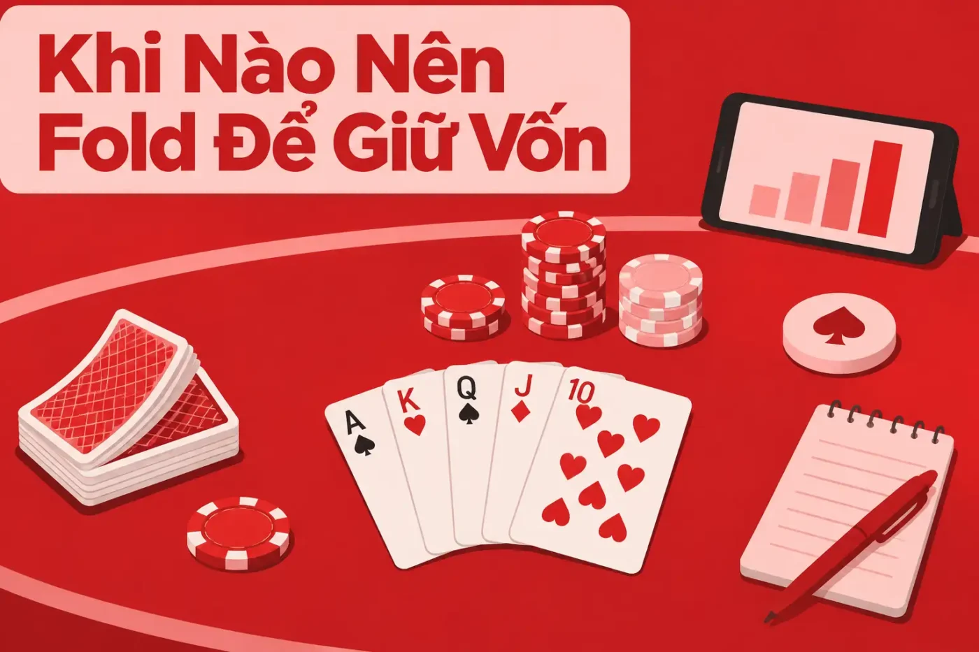 Khi nào nên fold để giữ vốn trong các phiên cá cược Poker