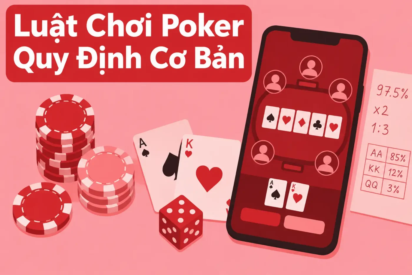 Luật chơi Poker quy định cơ bản bất cứ thành viên nào cũng phải biết