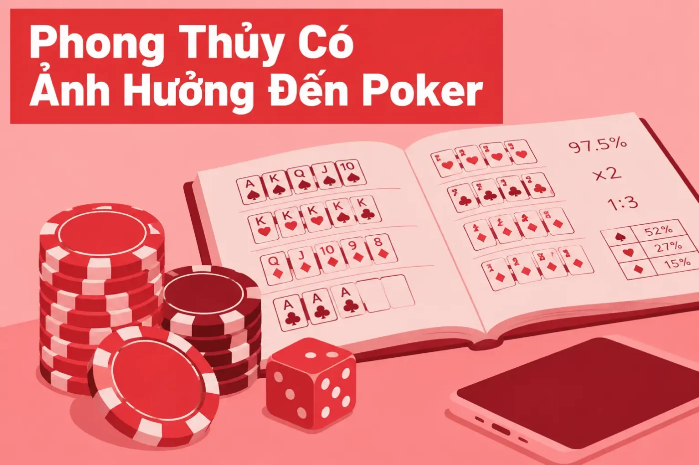 Phong thủy có ảnh hưởng đến poker không