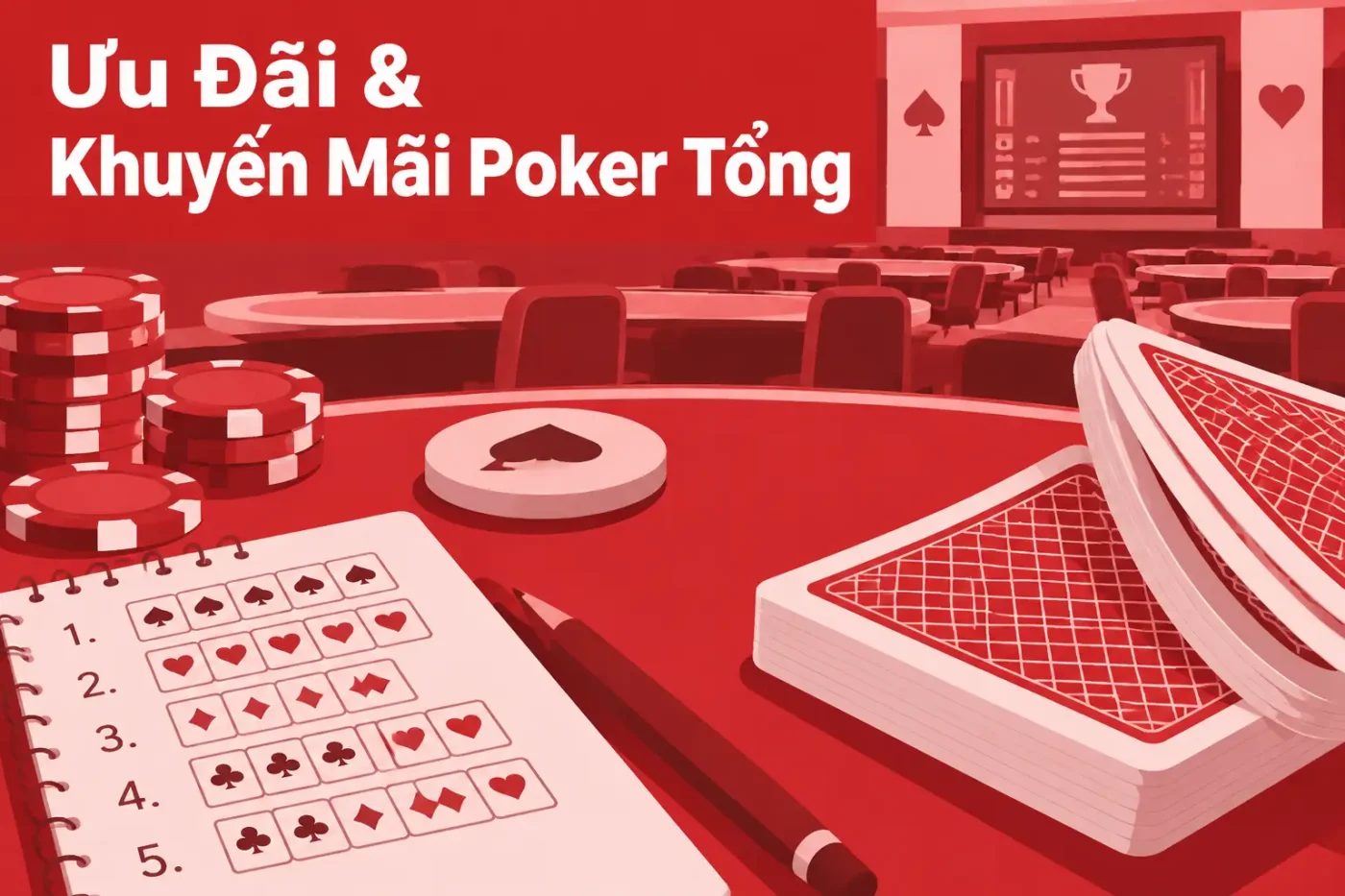 Ưu Đãi & Khuyến Mãi Poker tổng hợp những phần thưởng khủng nhất