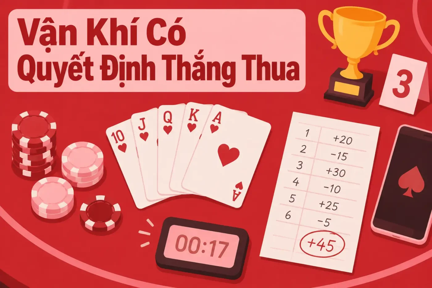 Vận khí có quyết định thắng thua poker không
